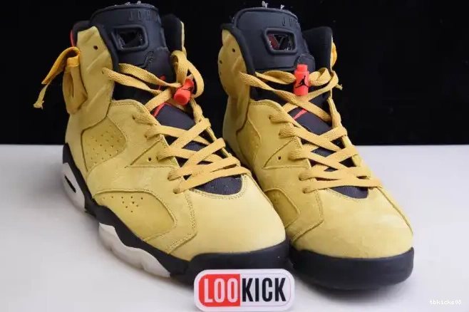 Rep TBkick JORDAN X TRAVIS SCOTT 6 YELLOW AIR CN1084-300 0616